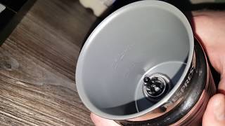 How to use a Nespresso Aeroccino Milk Frother  A Quick and Simple Guide [upl. by Kinna]