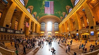 Walking Tour of Grand Central Terminal — New York City 【4K】🇺🇸 [upl. by Ama706]