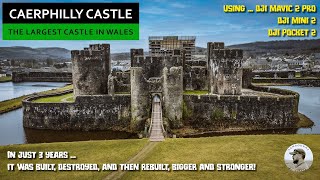 Caerphilly Castle  The Largest in Wales 2nd in Britain [upl. by Gilba]