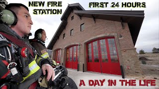 First 24 Hours in a New Fire Station  A Day in the Life [upl. by Eugenia]