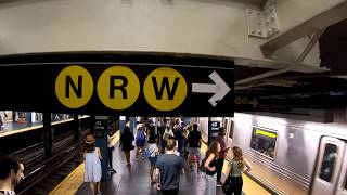 ⁴ᴷ The Busiest NYC Subway Station Times Square–42nd StreetPort Authority Bus Terminal [upl. by Lebatsirc752]