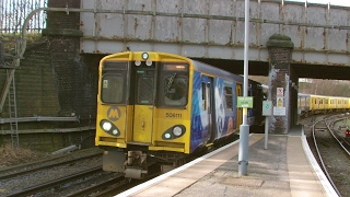 Half an Hour at 216  Birkenhead North Station 1022017  Class 507 508 terminus [upl. by Elrod]