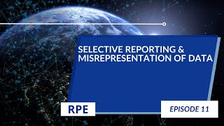 Selective Reporting amp Misrepresentation of Data  Episode 11  Research Ethics [upl. by Nnelg319]