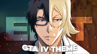 Aizen x Urahara  GTA IV Theme Edit [upl. by Ntsud]